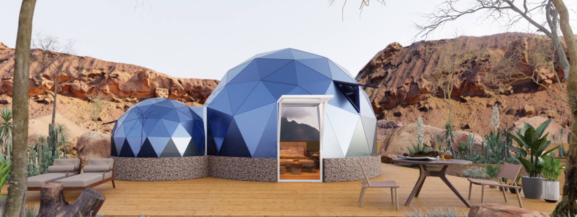 黄石球形智能光伏玻璃星空房